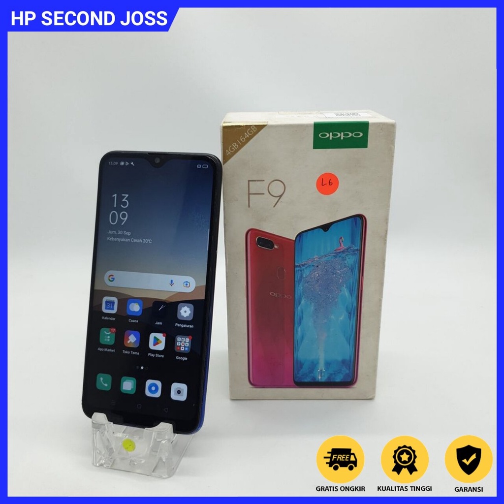 Oppo F9 Ram 6/64 GB (Second Bergaransi)