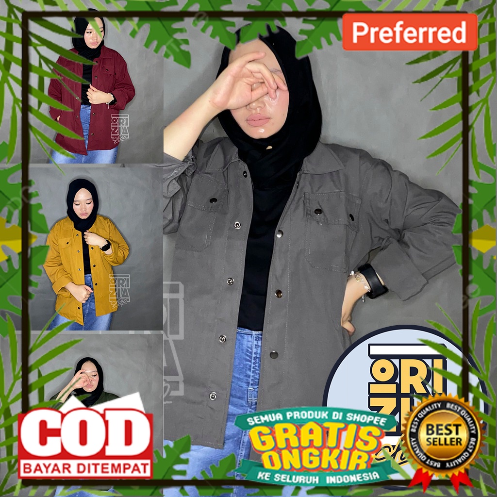 JAKET TRUCKER PROMO TERBATAS MODEL BARU /Trucker Jaket Semi Parka || Trucker Jacket || Size M - XXL