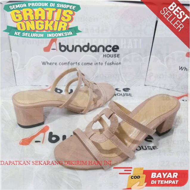 Sepatu Import Sendal  Casual Af 34 hak tinggi  terbaru Wanita   Korea Kondangan