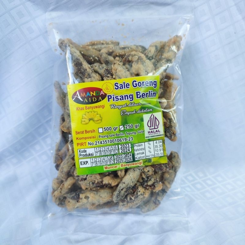 

SALE PISANG BERLIN GORENG BARLIN KERIPIK CEMILAN MANIS LEGIT BEBAS PENGAWET TANPA PEMANIS BUATAN KHAS BANYUWANGI X01