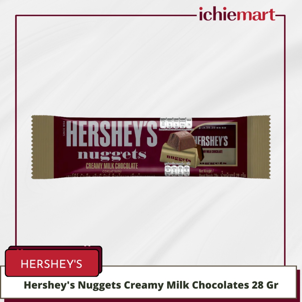 

Hershey's Nuggets Creamy Milk Chocolates 28 Gr