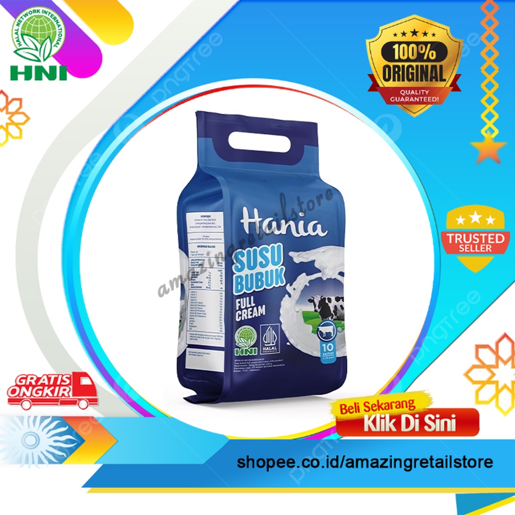 

Susu Sapi Bubuk Full Cream | Hania HNI HPAI ARSSRaaa