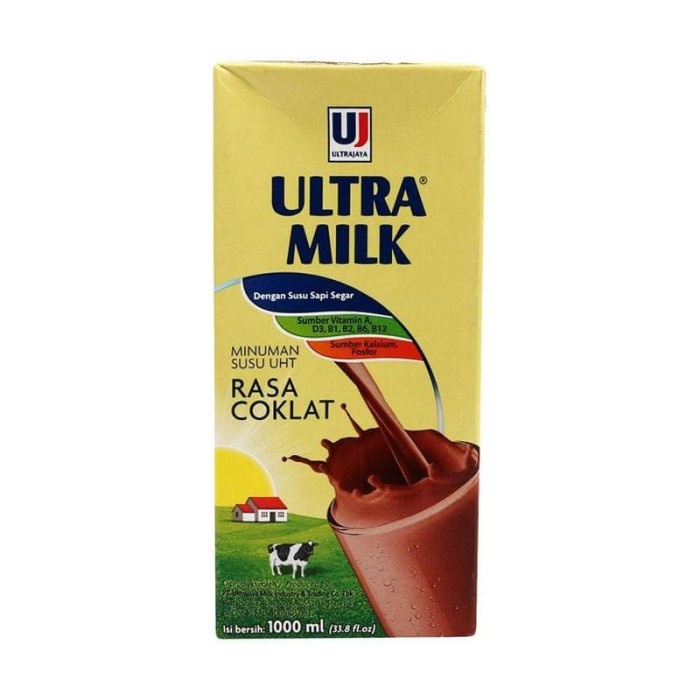 

Ultra Milk Cokelat Susu UHT [1000ML]