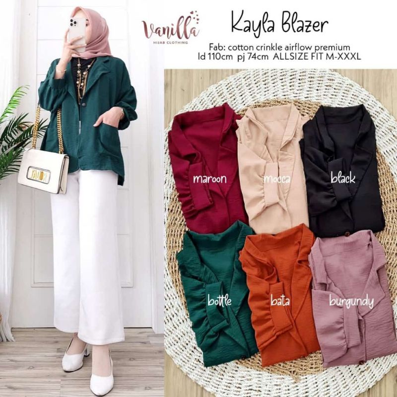 KOLEKSI adara blazer / LAME OUTER/KAYLA BLAZER/NABILA BLAZER