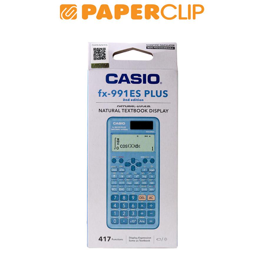 

CALCULATOR CASIO FX-991ES PLUS 2ND EDITION BLUE