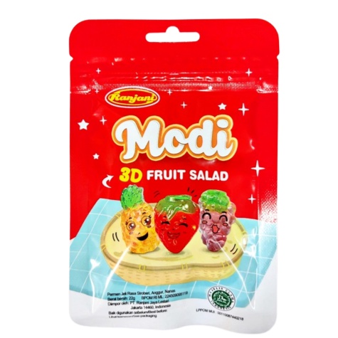 

Permen Modi 3D Fruit Salad 20gr