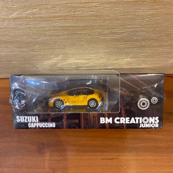 BMC BM CREATIONS SUZUKI CAPPUCINO YELLOW (RHD) LP27