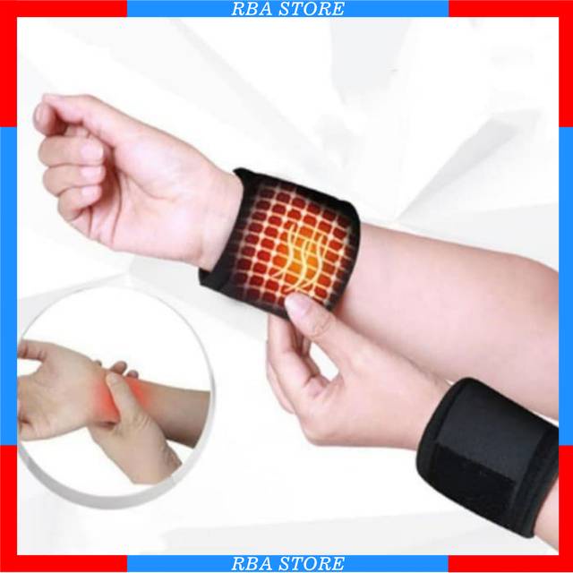 BIG SALE Alat Kesehatan Deker Pergelangan Tangan Magnetik Dengan Pemanas