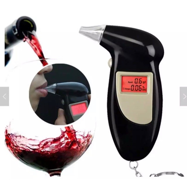 Alat Uji Pendeteksi Kandungan Alkohol Digital Breath Alcohol Tester