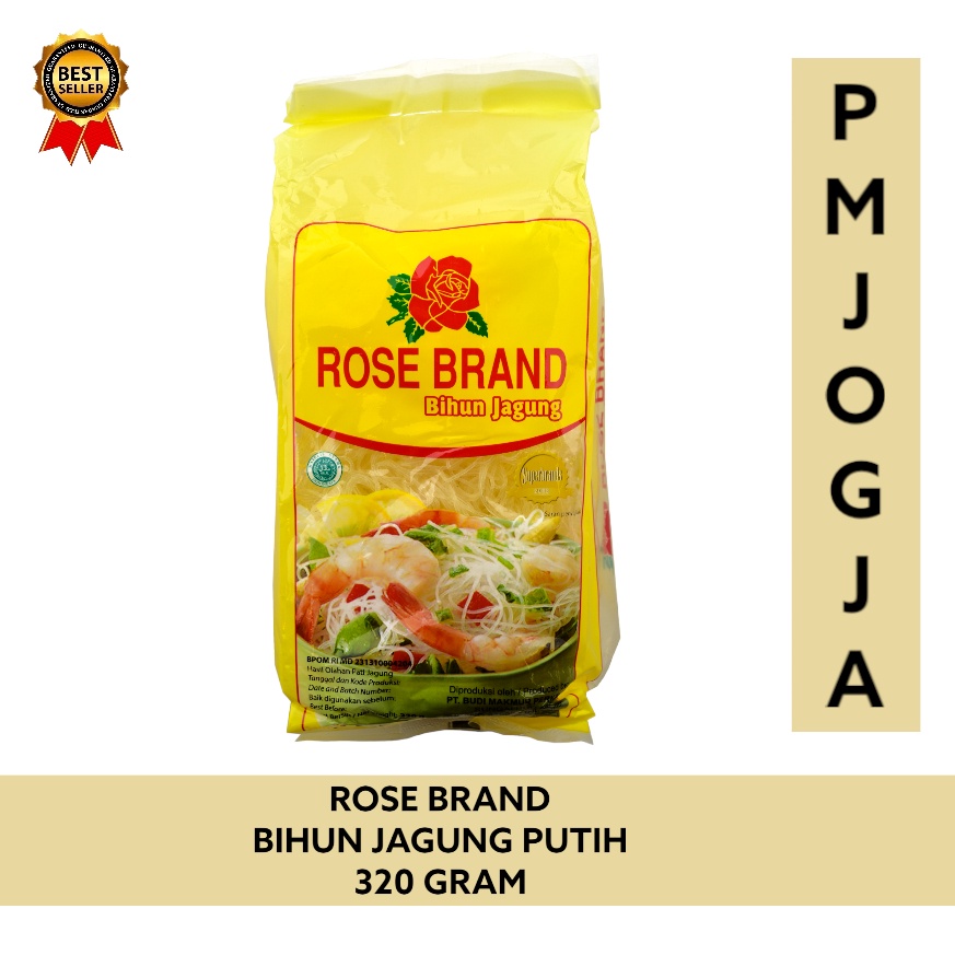 

Rose Brand Bihun Jagung Putih 320 gr Rosebrand Bihun Lempeng Halal