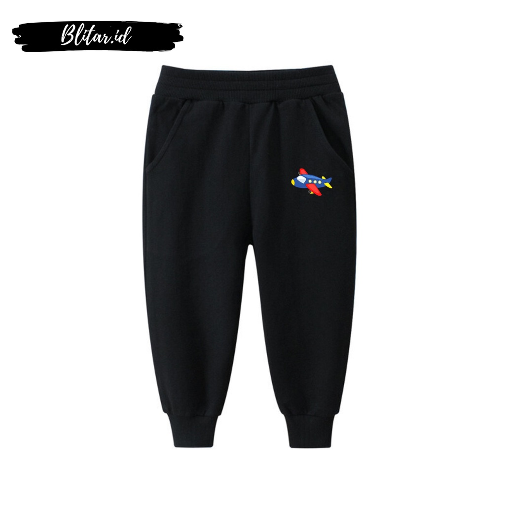 Celana Joger Jogger Training Trening Panjang Bawahan Anak Laki Laki Perempuan Tk Sd Smp Usia 1 2 3 4