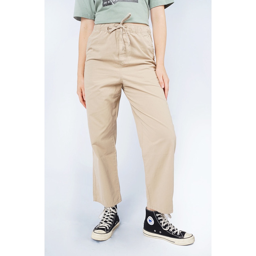 Logo Jeans Celana Panjang Wanita Carpenter Kaila Cream 43052L5CM