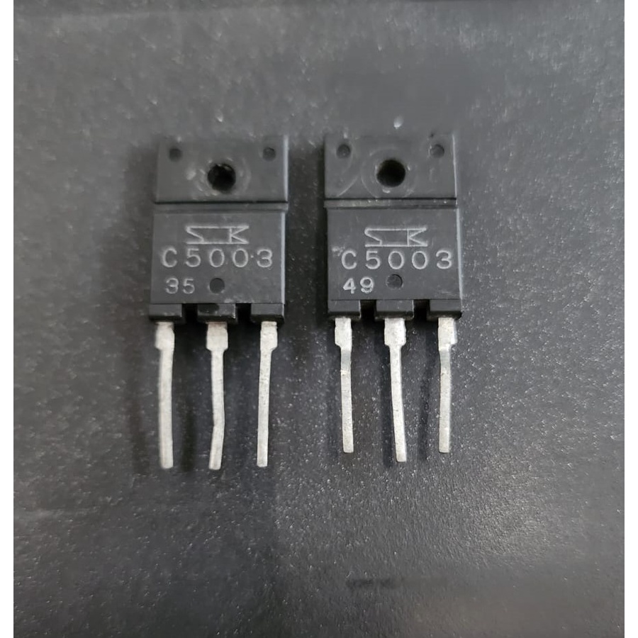 Transistor C5003 Silicon NPN 800V 80W 7A Sanken Cabutan