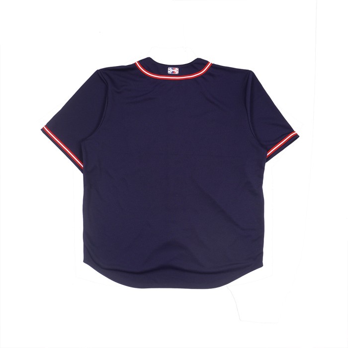 HIGHEST KEMEJA PENDEK PRIA BASEBALL UKURAN BIG SIZE JUMBO PRIA DRYFIT WARNA NAVY OLAHRAGA HIGHESTWORLD HGB11