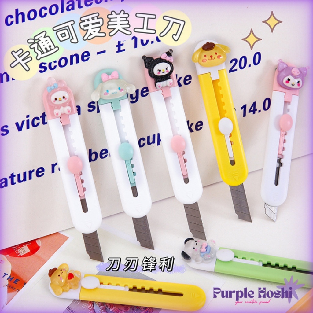 

Purple Hoshi Cutter Mini Karakter Lucu Scrapbook PHATK002