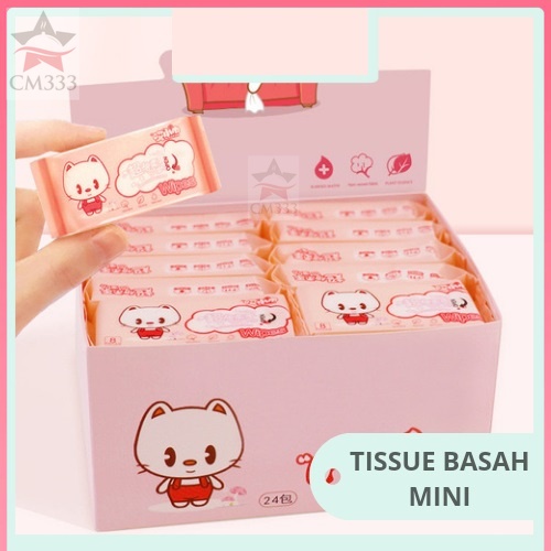 Tisu Basah Mini/Tissue Basah Kecil Travel