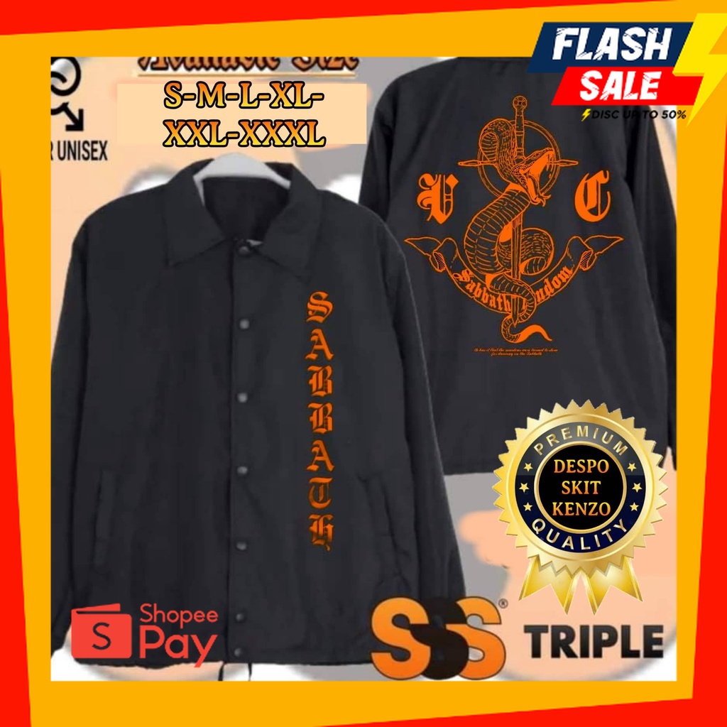 OUTFIT JKT48 | READY SIAP KIRIM COACH JAKET SABBATH CREW JOKER VER JACKET WEBTOON  WIND BREAKER SEPE