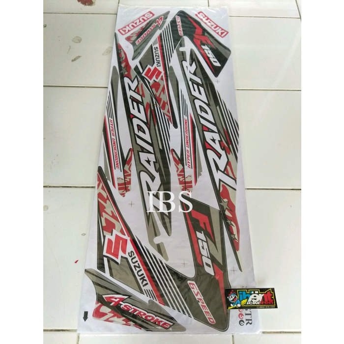 striping satria fu fl raider thailand abu merah POLET LIS BODY