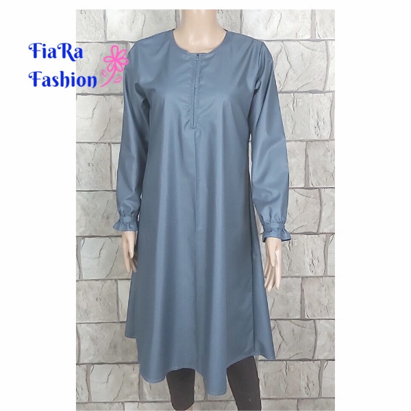 best -Tunik Katun Toyobo Jumbo / Bt.01 - Hitam, S