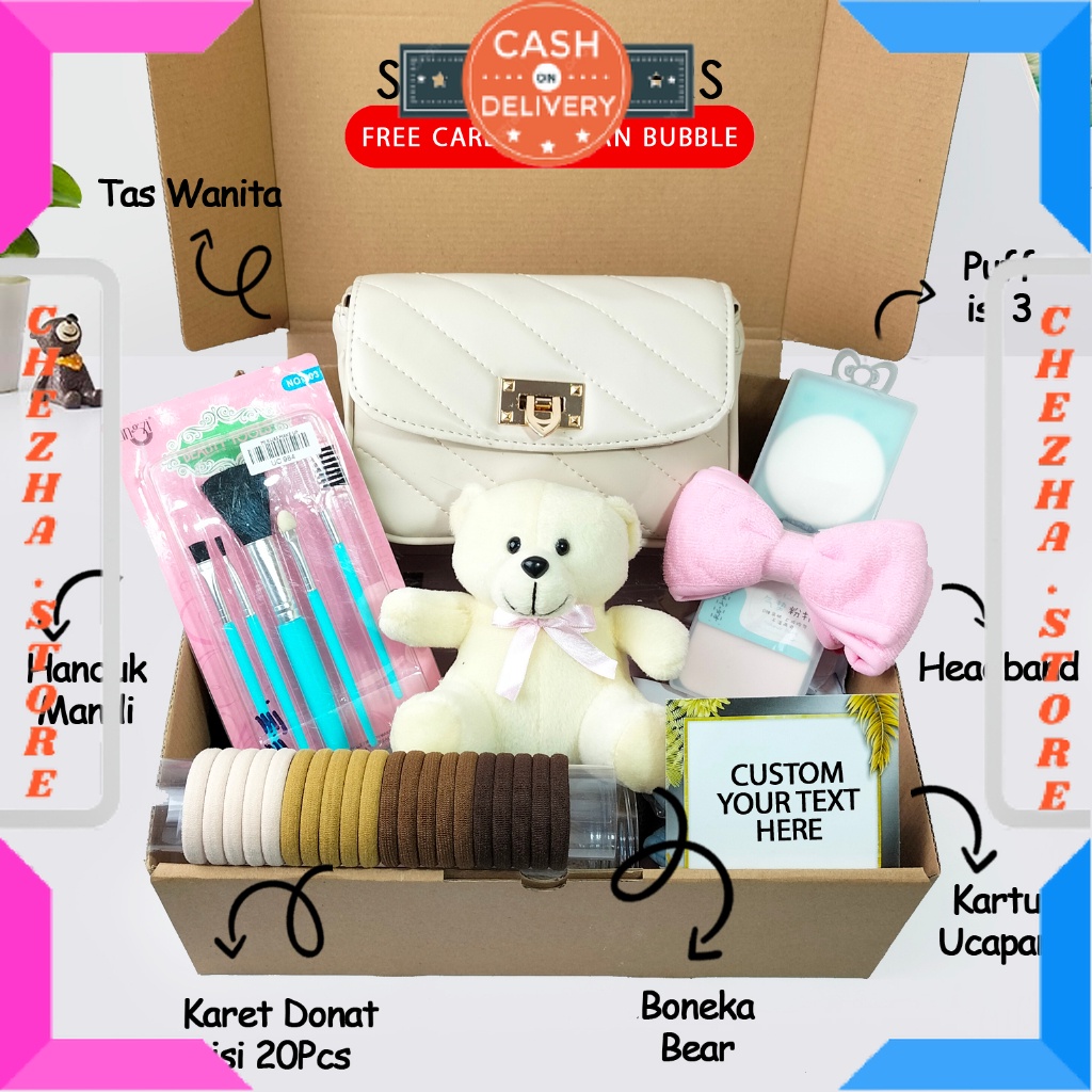 

BINGKISAN KADO ULTAH PASANGAN PACAR ISTRI MANTAN ISIAN MINI DAN BESAR / Hampers cewek hadiah ulang tahun kado ultah paket kado ulang tahun set hampers tas wanita kado anniversary hadiah pernikahan hadiah unik murah / BONUS GIFT CRAD UCAPAN