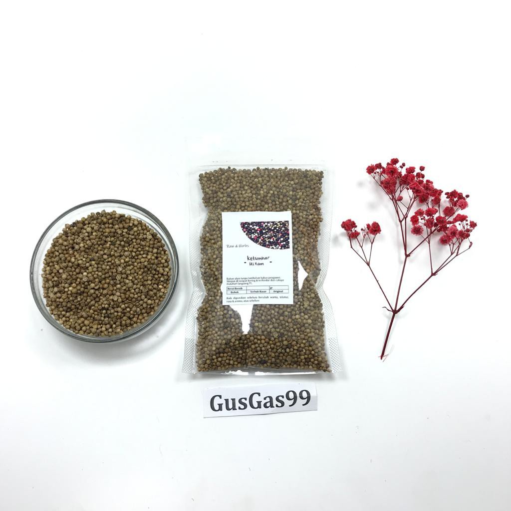 

(100gr) Biji Ketumbar Hitam Black Coriander Bumbu Masak Rempah Herbal Jurus Sehat Rempah JSR