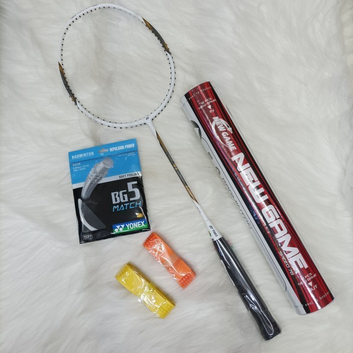 Raket Badminton Yonex Arcsaber 71 Light + packing - Putih