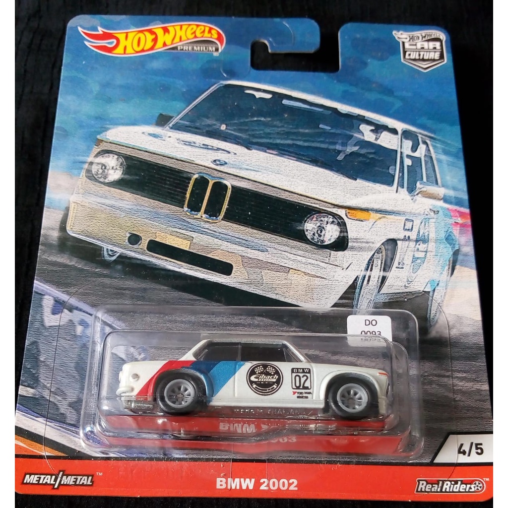 Hot Wheels  - BMW 2002 Door Slammers White Car Culture Hot Wheels Premium