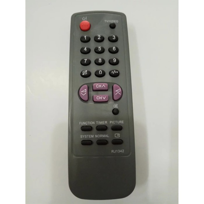 Remote TV Televisi Tabung Sharp 1342 Gratis Baterai