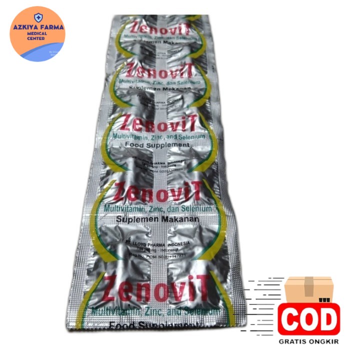 READY ZENOVIT MULTIVITAMIN zinc ORI