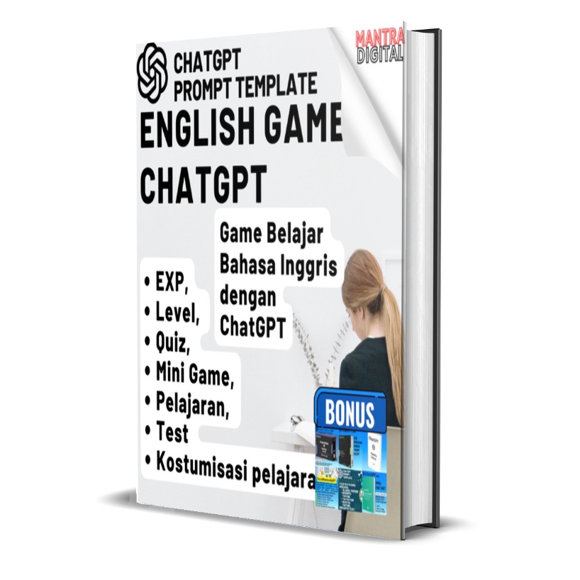 

[A02] Chat GPT Prompt | English Game ChatGPT | Belajar Bahasa Inggris dengan ChatGPT dalam Format Game