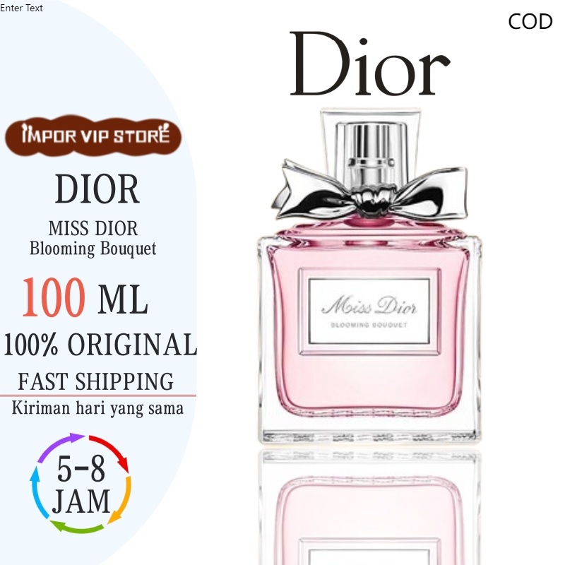 (COD) Parfum Dior, Miss Dior Blooming Bouquet, Tahan Lama, Wanita, Parfume, Tahan Lama 24 Jam, Origi