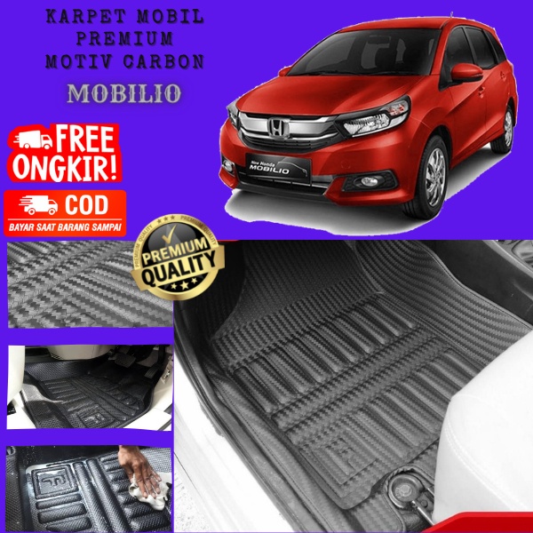 KARPET 5D PREMIUM CARBON MOBILIO 2015-2020 ANTI AIR