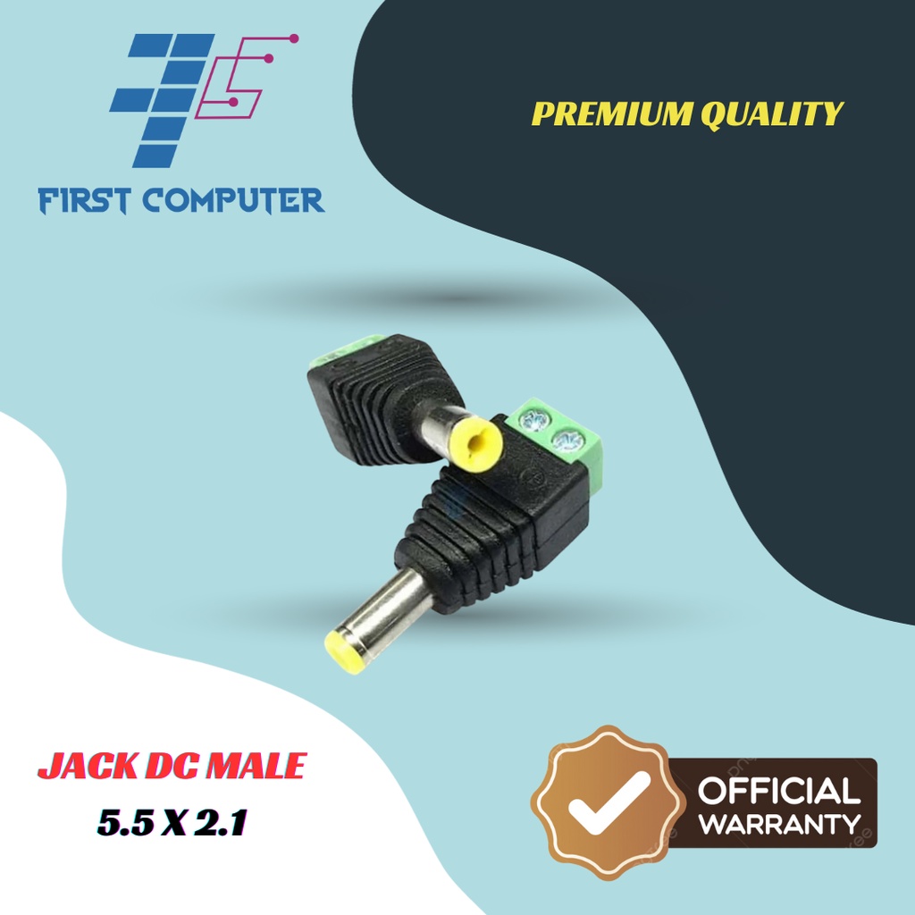 Connector DC Jack Male