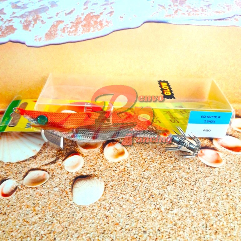 R 2.5 ORANGE LORENG RAINBOW GLOW Yamashita EGI Sutte 75mm 10gr umpan cumi ORIGINAL