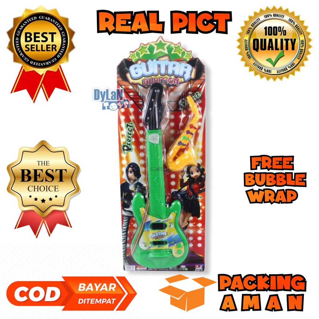 PROMO BISA COD IM-8821SX MAINAN GITAR ANAK