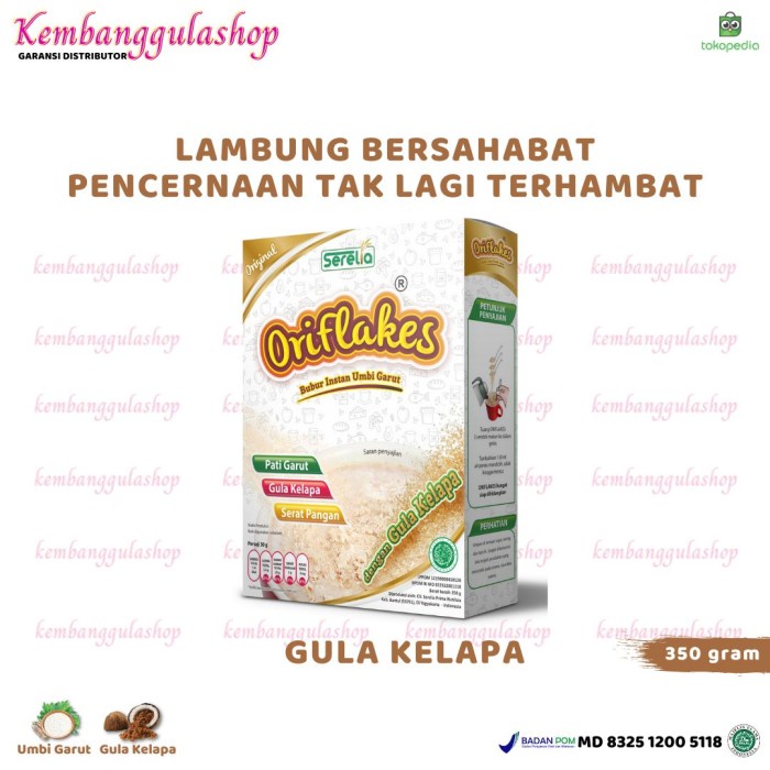 

[GOI] ORIFLAKES SEREAL KESEHATAN 350 GRAM - Gula Kelapa