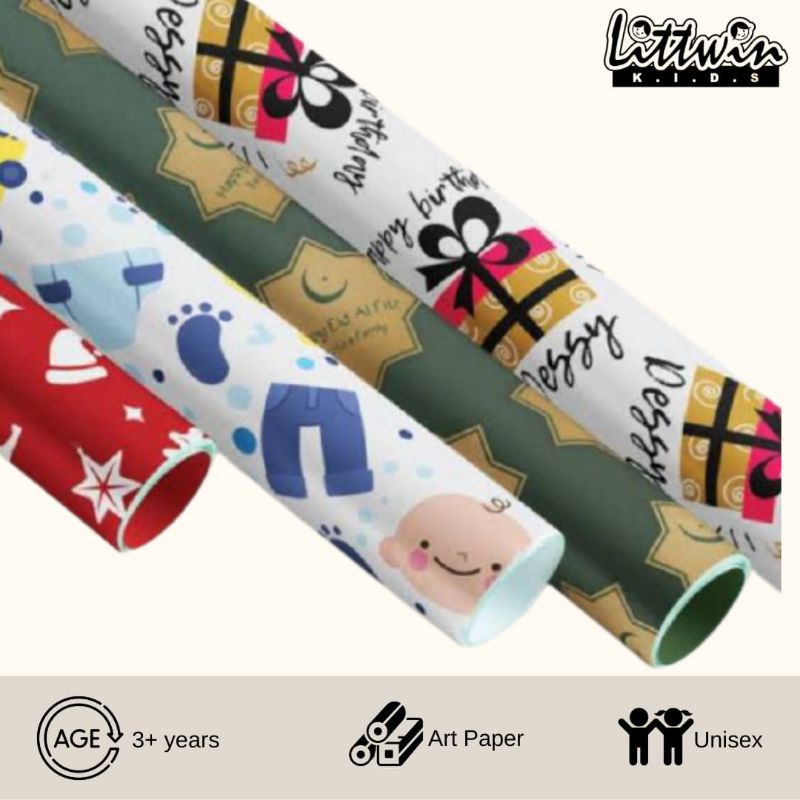 

Kertas Kado motif random