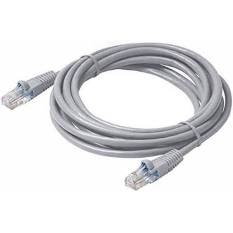 KABEL LAN RJ45 2 METER UTP ( PRODUK SIAP PAKAI  kabel putih komputer internet UTP Panjang Kabel 1.5M