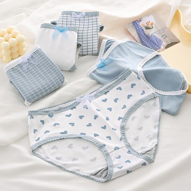 Lovefashion - Celana Dalam Wanita Korea Lucu Cantik Panty Cewek Motif CD97