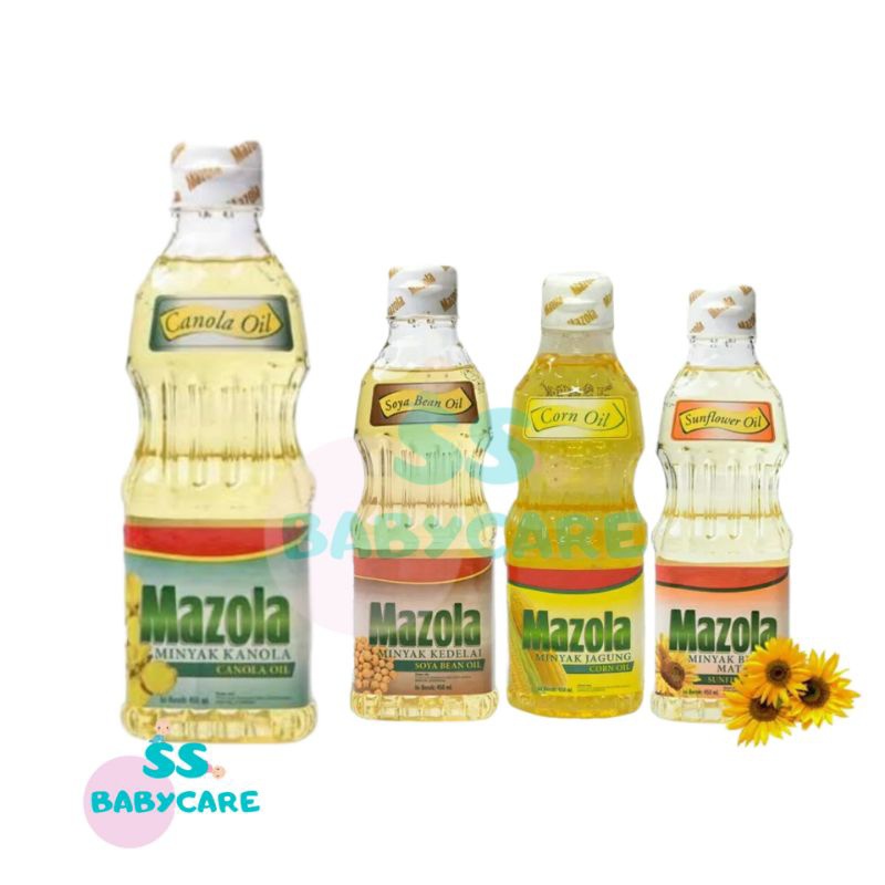 

COD Mazola Canola Oil - Corn Oil - Sunflower Oil - Soya Bean Oil 450ml - Lemak Tambahan MPASI