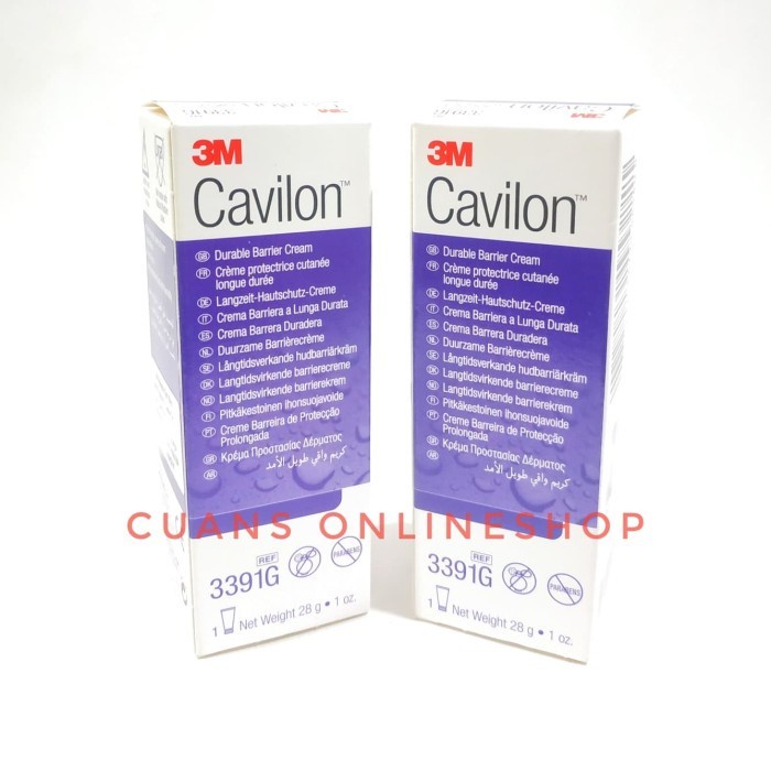 3M Cavilon Barrier Cream 28 Gram Code 3391G. Krim Luka Dan Ruam