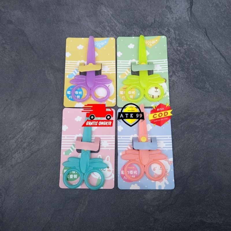 

SAFETY SCISSORS - Gunting Plastik/Gunting Anak Aman/Gunting Tumpul