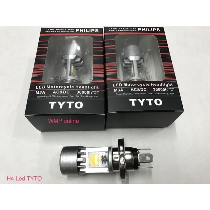 Bohlam Led Lampu Depan Motor Vixion By Philips H4