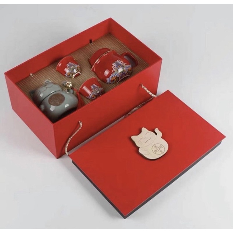 

Hampers Fortune Tea Set / Ide Hadiah / High Tea Set