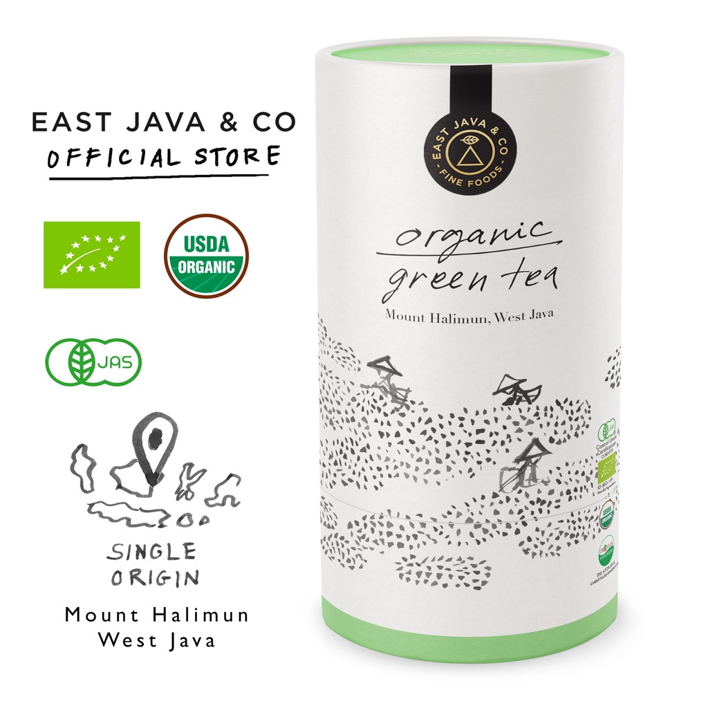 

COD East Java & Co Organic Green Tea - Loose Leaf 40g (Teh Hijau Organik)