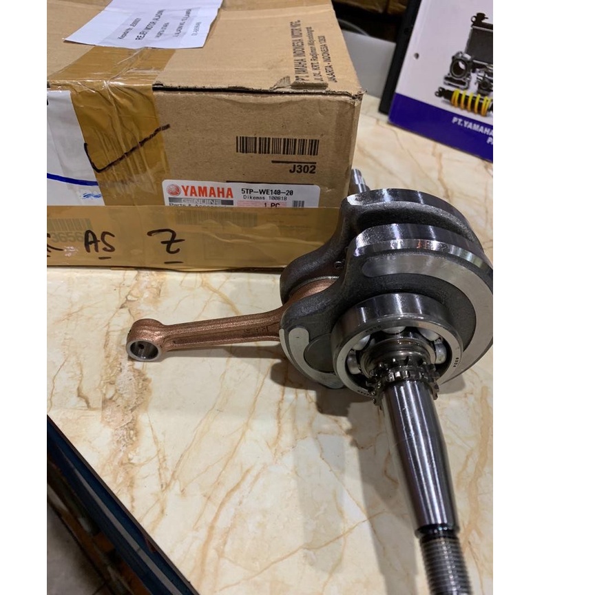 KREK AS KRUK AS BANDUL CRANKSHAFT JUPITER Z ASLI YAMAHA 5TP-WE140-30 VEGA R NEW