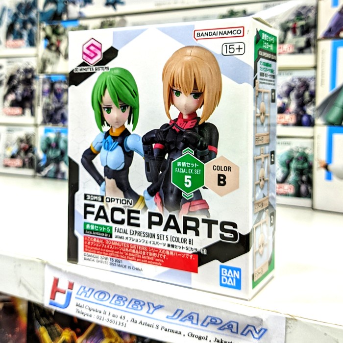 30MS Option Face Parts Facial Expression Set 5 Color B