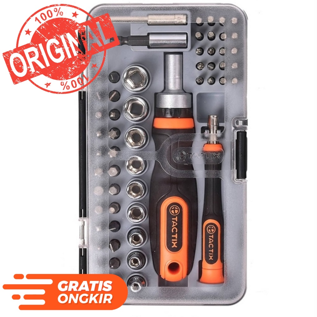 Tactix Set 57 Pcs Kunci Sok Mini