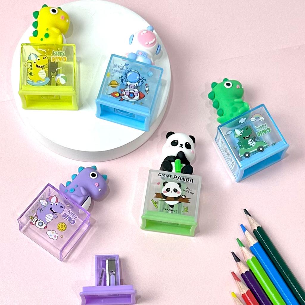

FBI Rautan Pensil Topper Motif Binatang/Pencil Sharpener/Orotan Pensil
