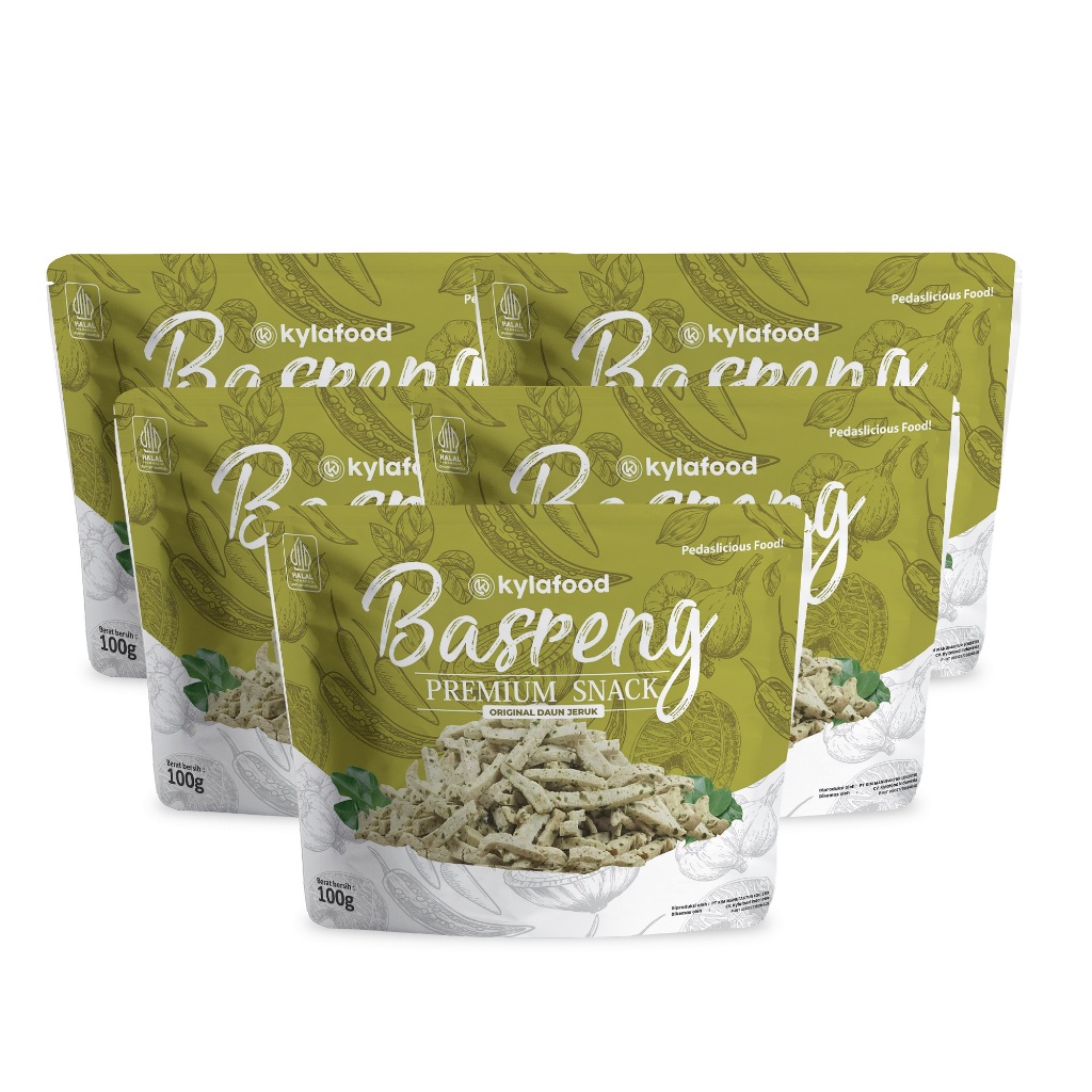 

Kylafood basreng original daun jeruk isi 5 pcs